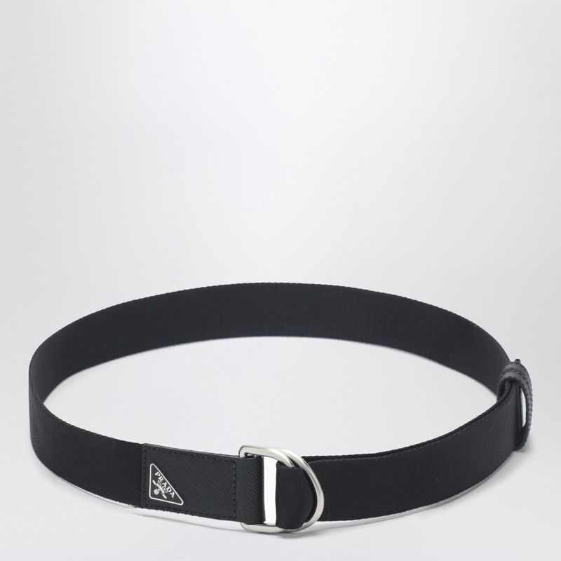 Prada Prada Black Re-Nylon Web Belt Size ONE SIZE - 1 Thumbnail