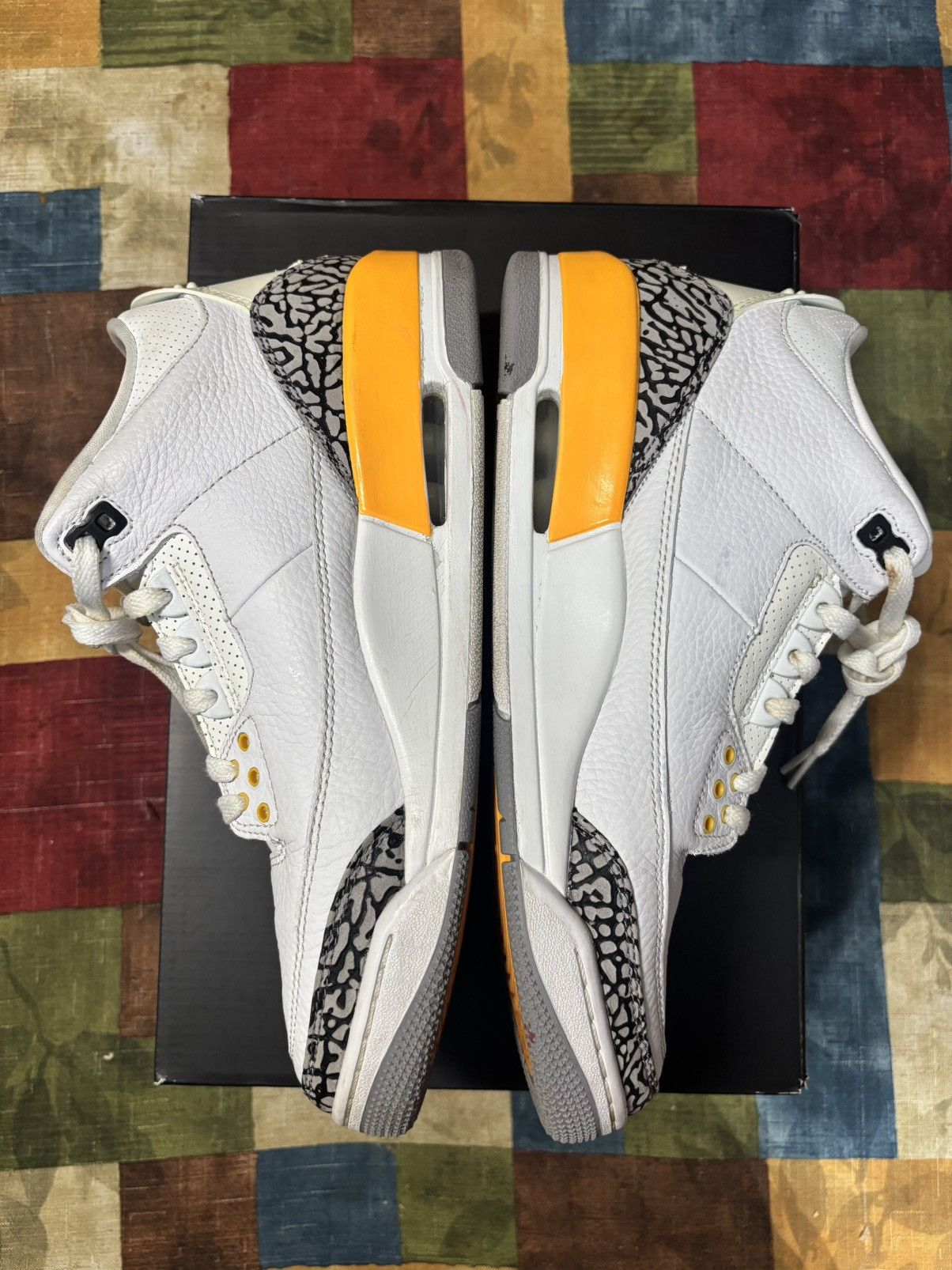 Jordan Brand Laser orange jordan 3 replacement box 100% authentic Size US 10 / EU 43 - 3 Thumbnail