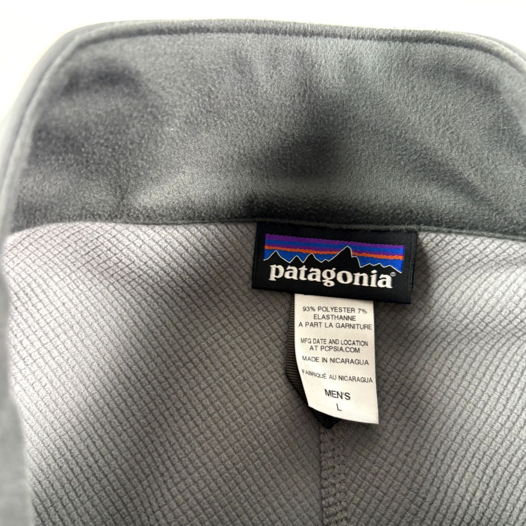Patagonia Patagonia Jacket Mens L Gray Adze Red Full Zip Outdoor Softshell Size US L / EU 52-54 / 3 - 5 Thumbnail