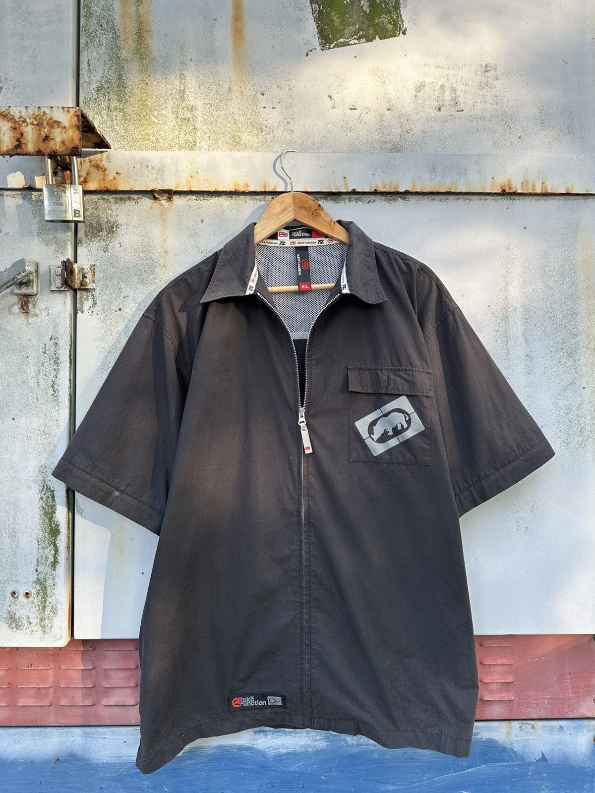 Ecko Unltd. 👹Vintage Y2k Ecko Function Baggy Jacket Size US XL / EU 56 / 4 - 4 Thumbnail