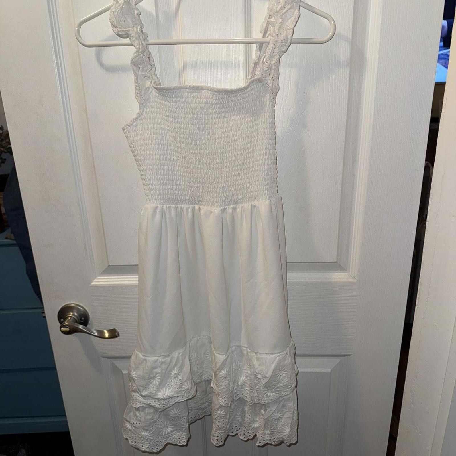 Other Kate Kasin white mini dress Size S / US 4 / IT 40 - 2 Thumbnail