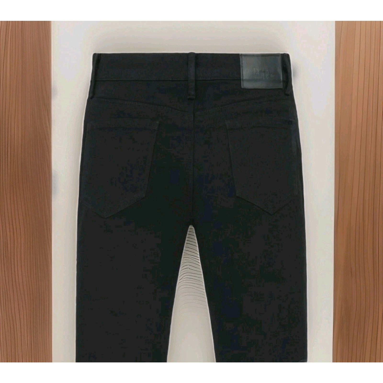 Rta RTA Skinny Fit Jeans Bryant Cross Patches Denim MRLDD887 Size US 33 - 2 Thumbnail