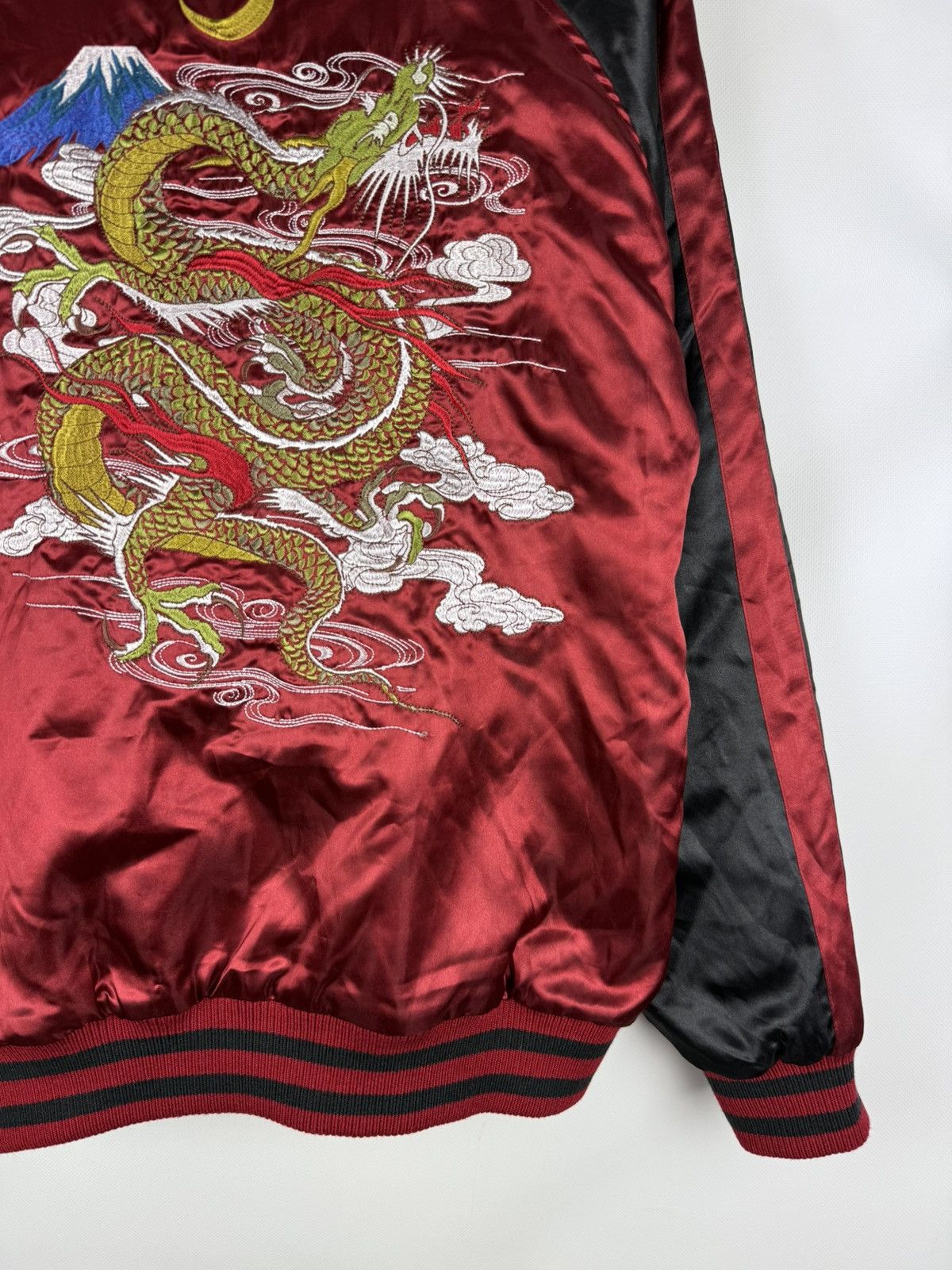 Japanese Brand YDU Co Men’s Japanese Embroidered Bomber Jacket Size L Size US L / EU 52-54 / 3 - 19 Thumbnail