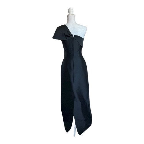 Sachin & Babi SACHIN & BABI Ines Column Gown Dress Size 4 Black Maxi Floor Size S / US 4 / IT 40 - 7 Thumbnail