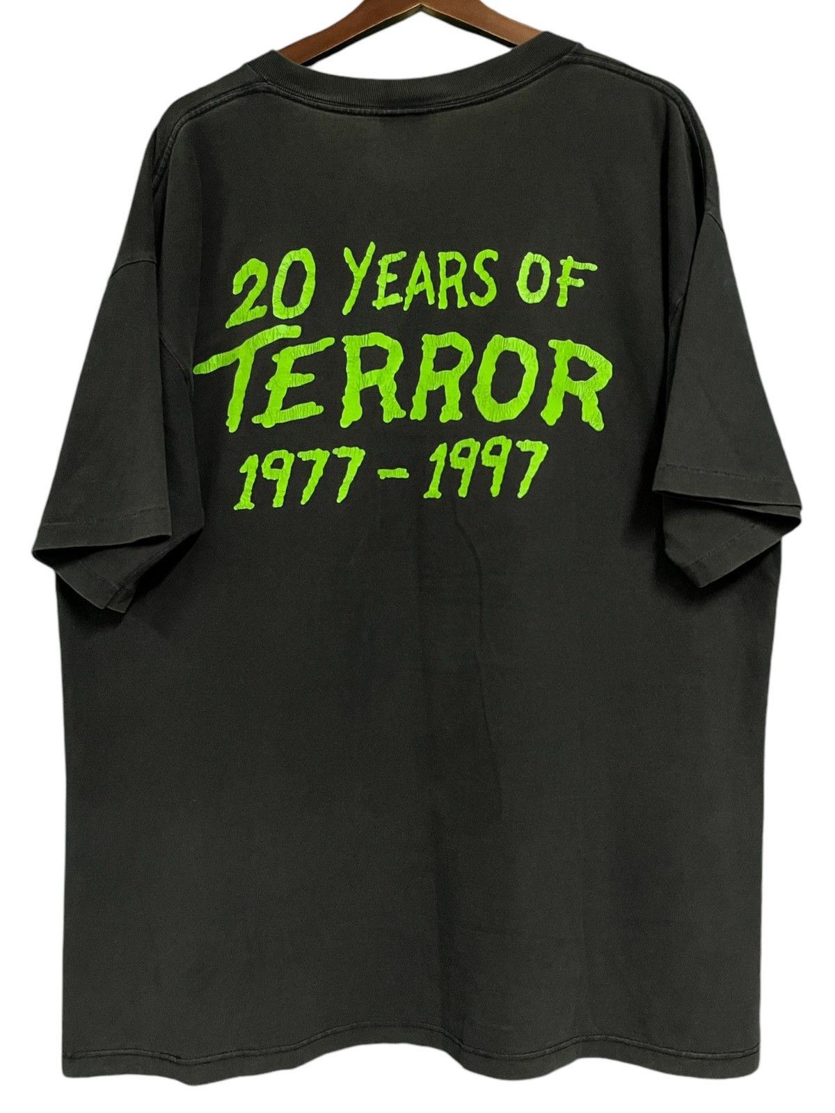 Band Tees × Misfits × Vintage Vintage Misfits 90s t shirt Size US XL / EU 56 / 4 - 2 Thumbnail