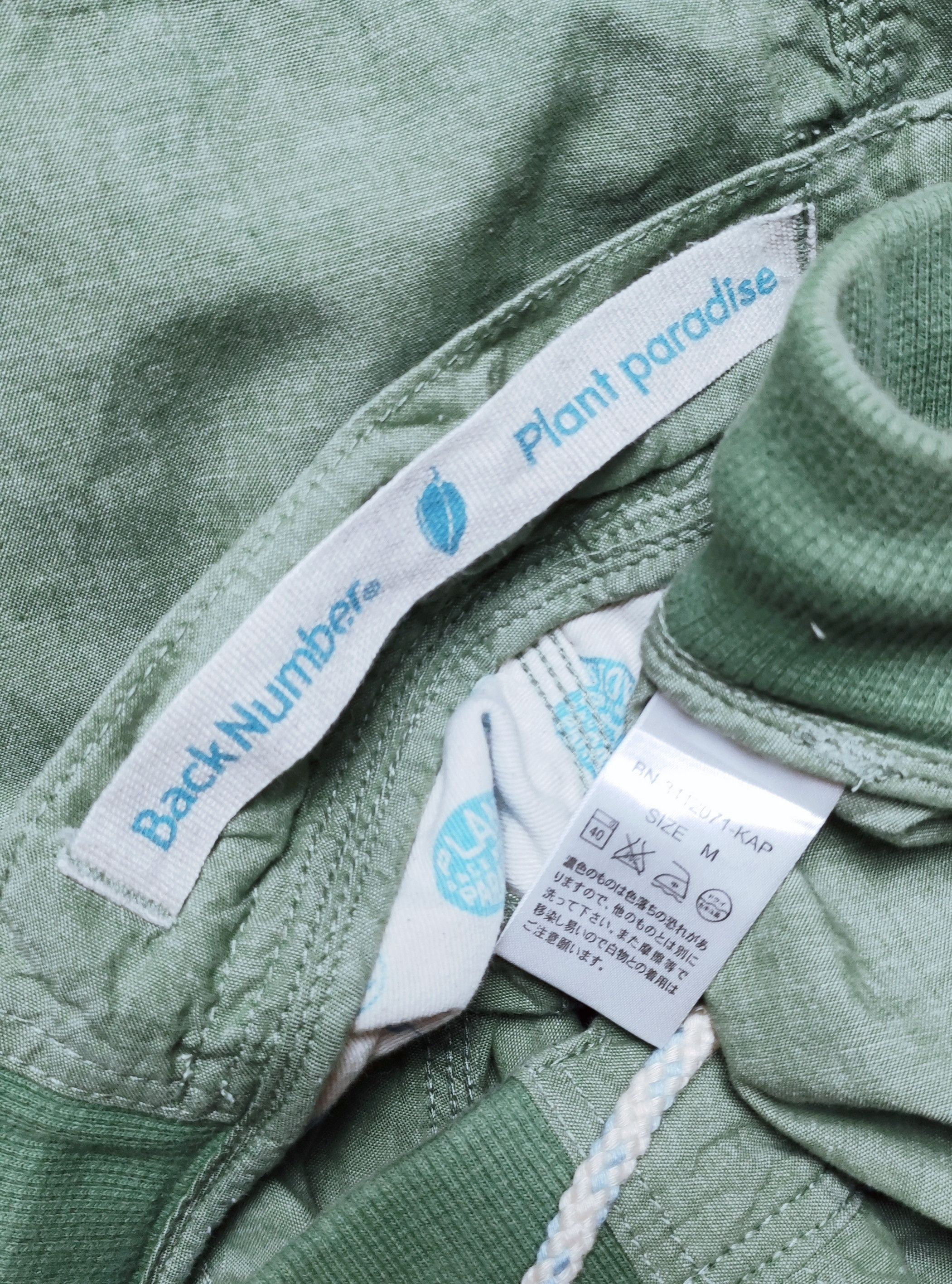 Japanese Brand Back Number Army Inspired Multipocket Cargo 3/4 Bush Pants Size US 33 - 5 Thumbnail