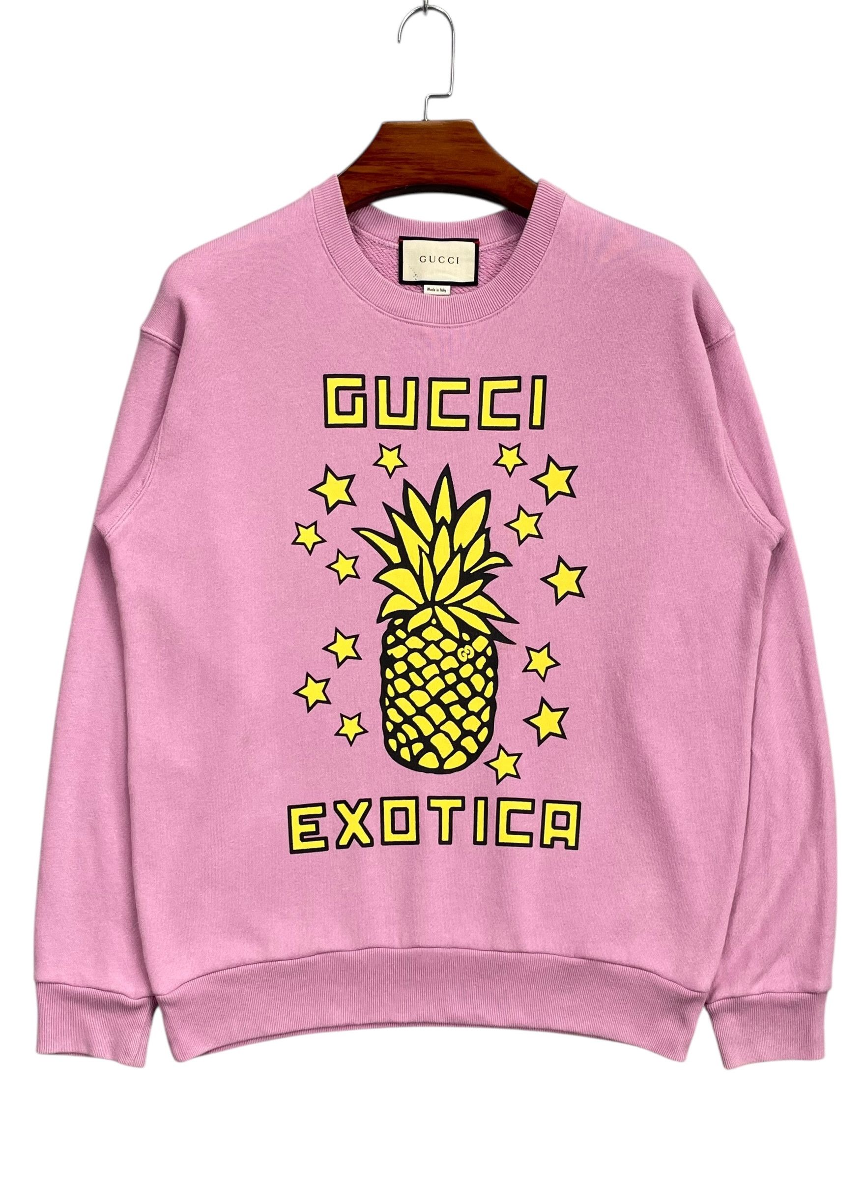 Gucci EXOTICA PINEAPPLE Sweatshirt Sweater Size M / US 6-8 / IT 42-44 - 1 Thumbnail