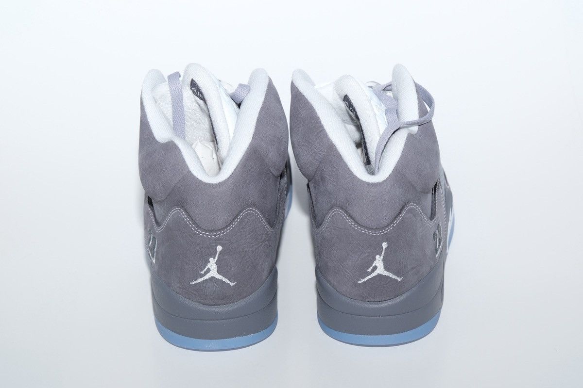 Jordan Brand Brand New Jordan 5 Wolf Grey size 12 US In Hand Ships Today Size US 12 / EU 45 - 4 Thumbnail