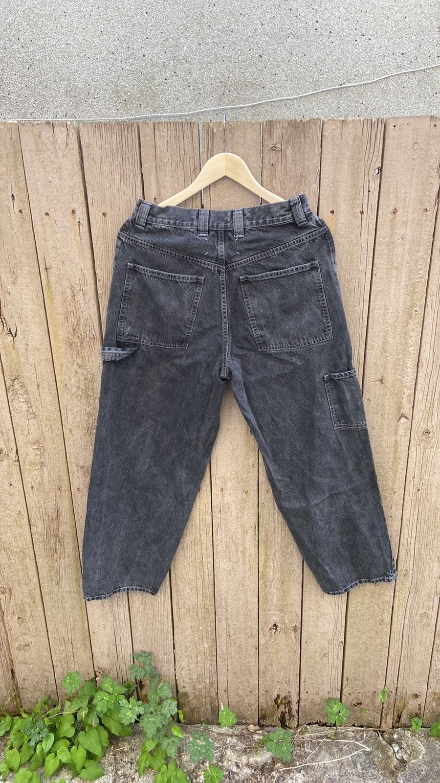 Maison Margiela Maison Martin Margiela Gray Wide Leg Jeans Size 26" / US 2 / IT 38 - 2 Thumbnail