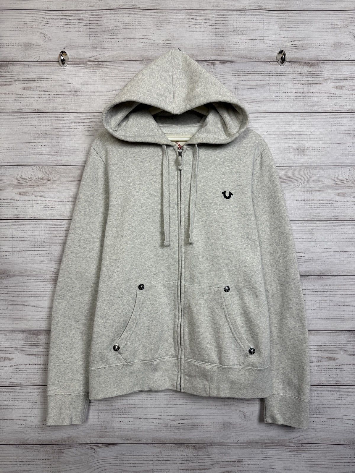 True Religion True Religion Opium Zip Hoodie y2k Size US S / EU 44-46 / 1 - 2 Thumbnail