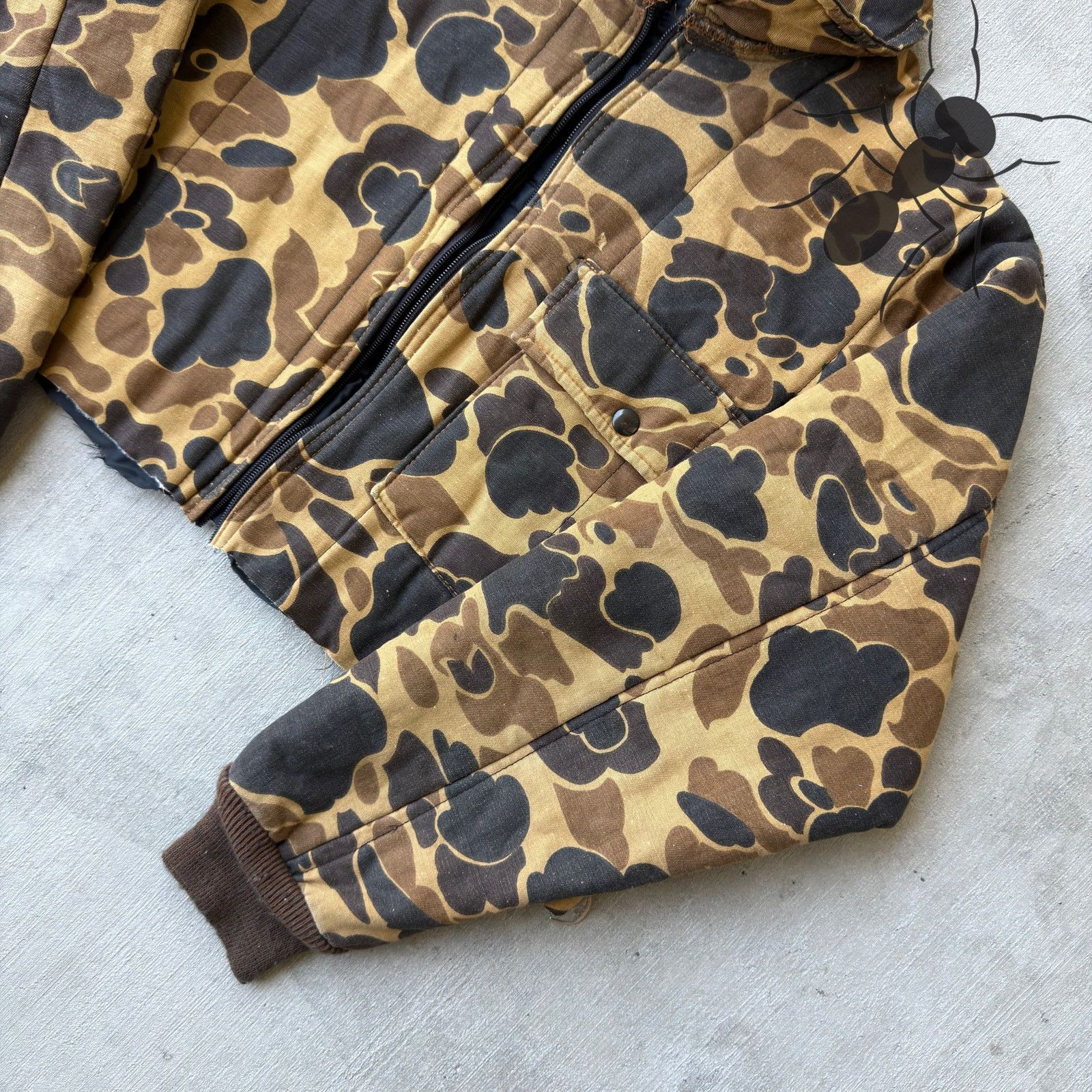 Vintage Duck Camo cropped work wear jacket Size US M / EU 48-50 / 2 - 4 Thumbnail