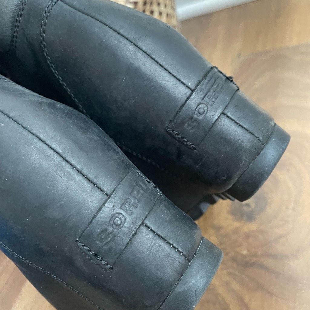 SOREL Sorel Conquest Wedge Waterproof Snow Boots Black Grey 6.5 Size US 6.5 / IT 36.5 - 7 Thumbnail