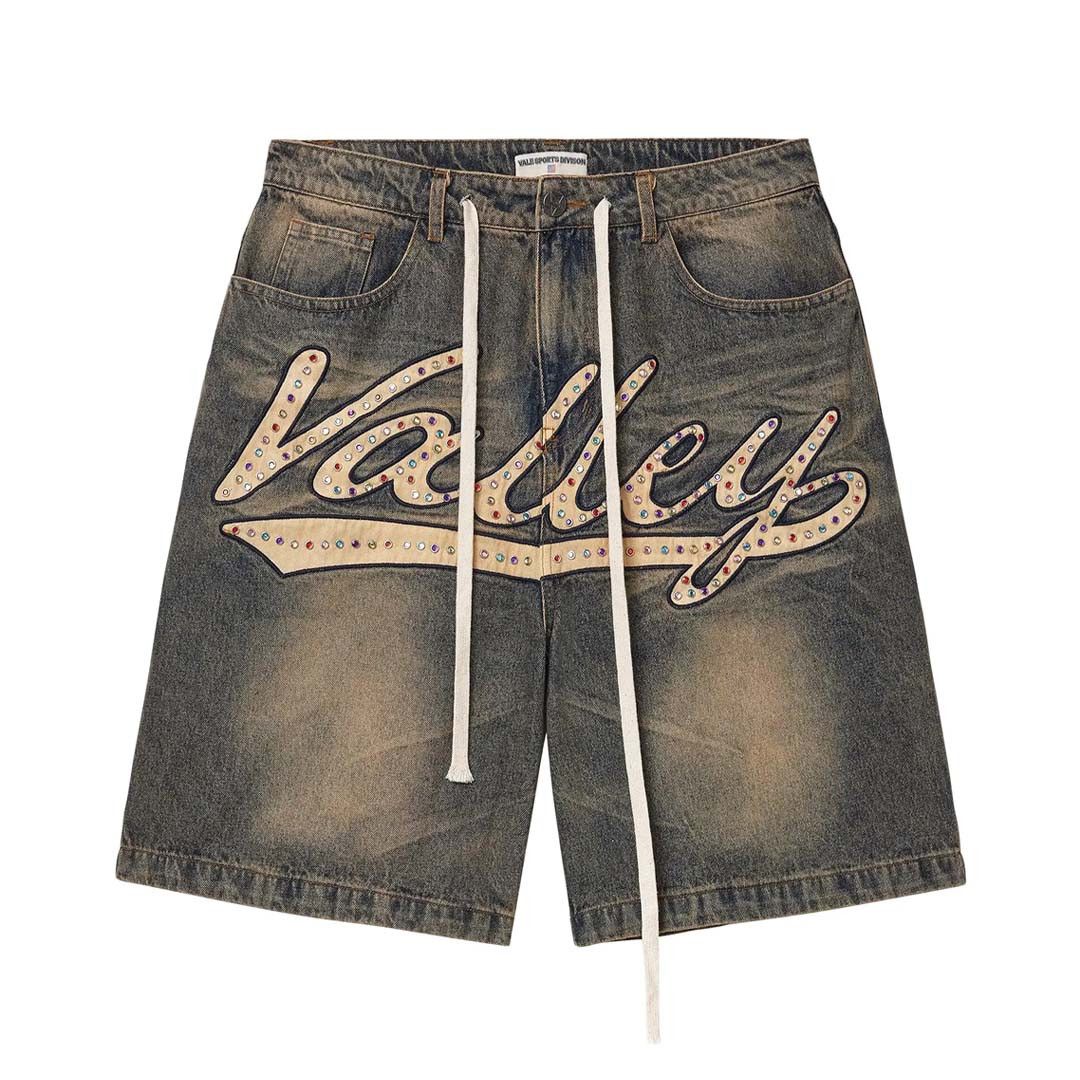 Vale Forever Skittles Jean Shorts 'Mid Blue' Size US 40 / EU 56 - 1 Thumbnail