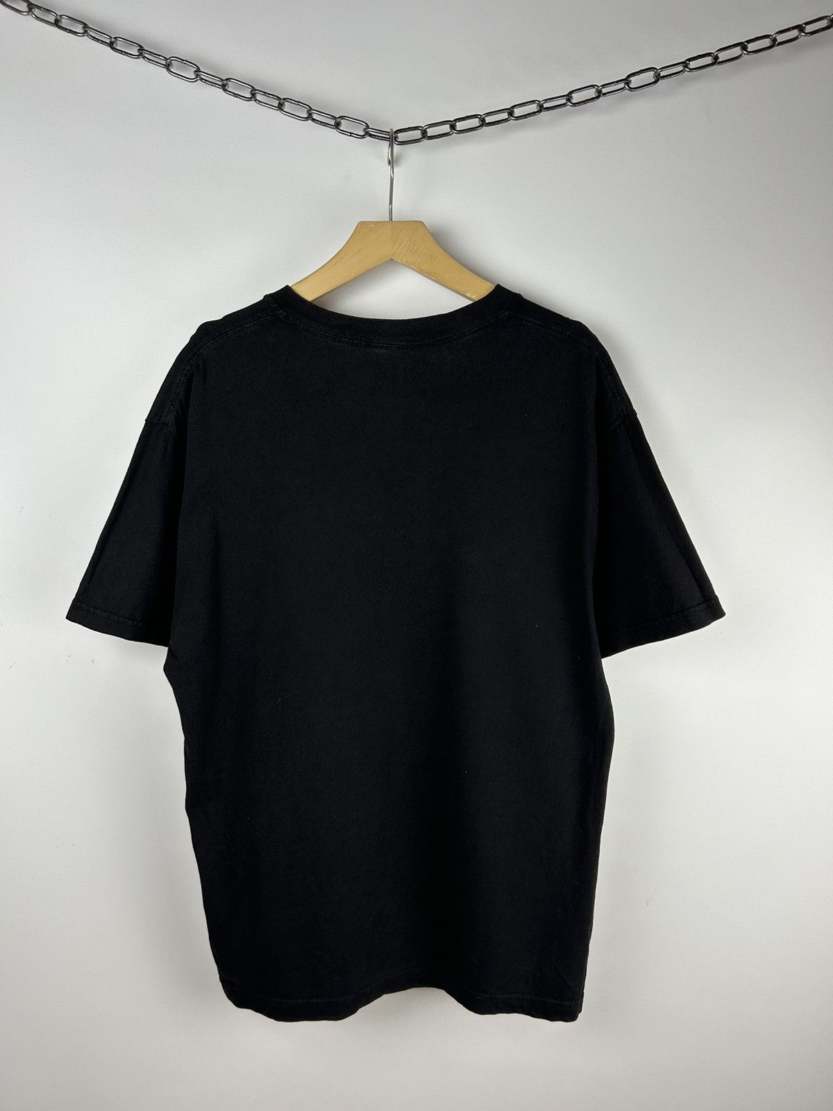 Designer × Pleasures Pleasures T-Shirt Mens Size M Black Top Big Logo Y2K Size US L / EU 52-54 / 3 - 5 Thumbnail
