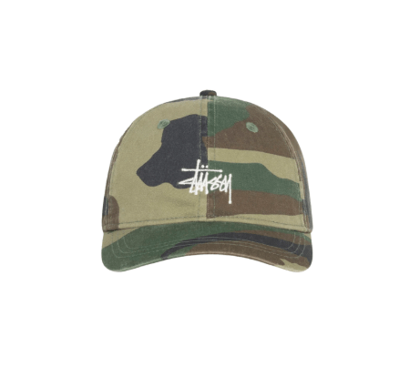 Stüssy Basic Cap Woodland Camo