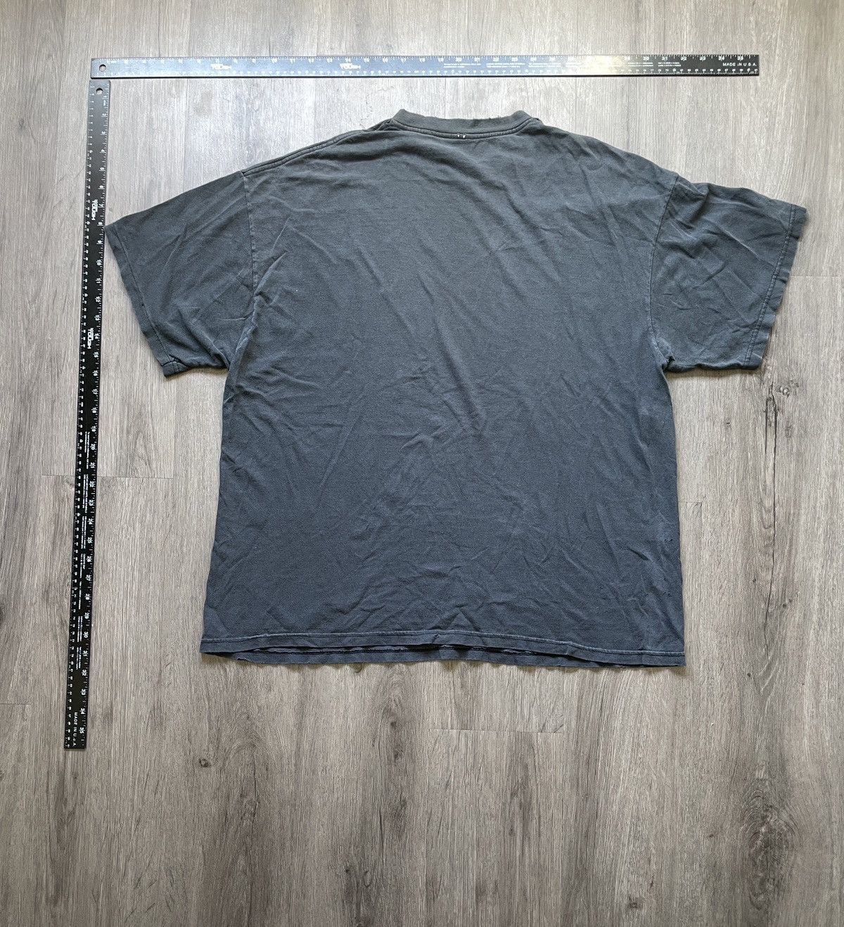 Vintage Y2K 45 RPM Adapter “Vinyl Record” Graphic T-Shirt (No Sz.) Size US XL / EU 56 / 4 - 5 Thumbnail