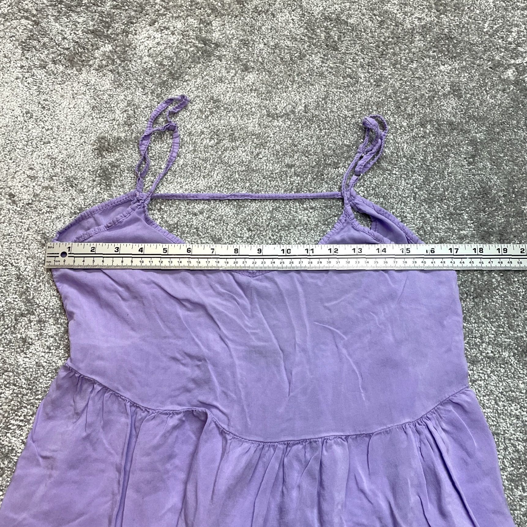 American Eagle Outfitters American Eagle Outfitters Tank Dress Sleeveless Purple One Size Juniors Women Knee Length Dress Tunic Size ONE SIZE - 4 Thumbnail