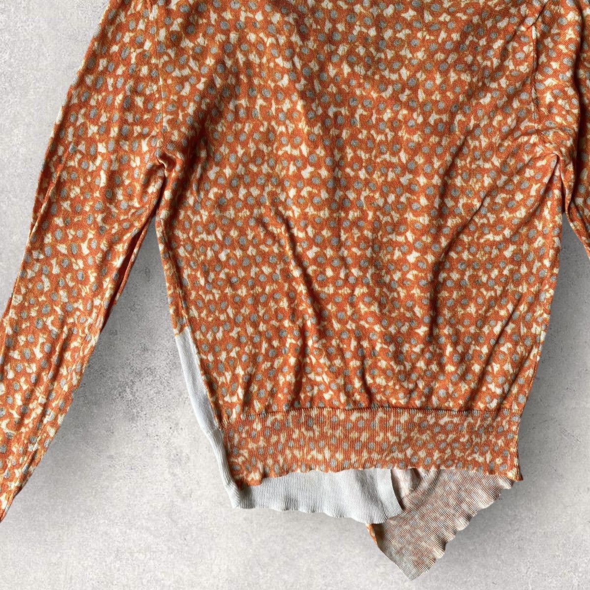 Dries Van Noten Asymmetric Print Cardigan Size S / US 4 / IT 40 - 9 Thumbnail