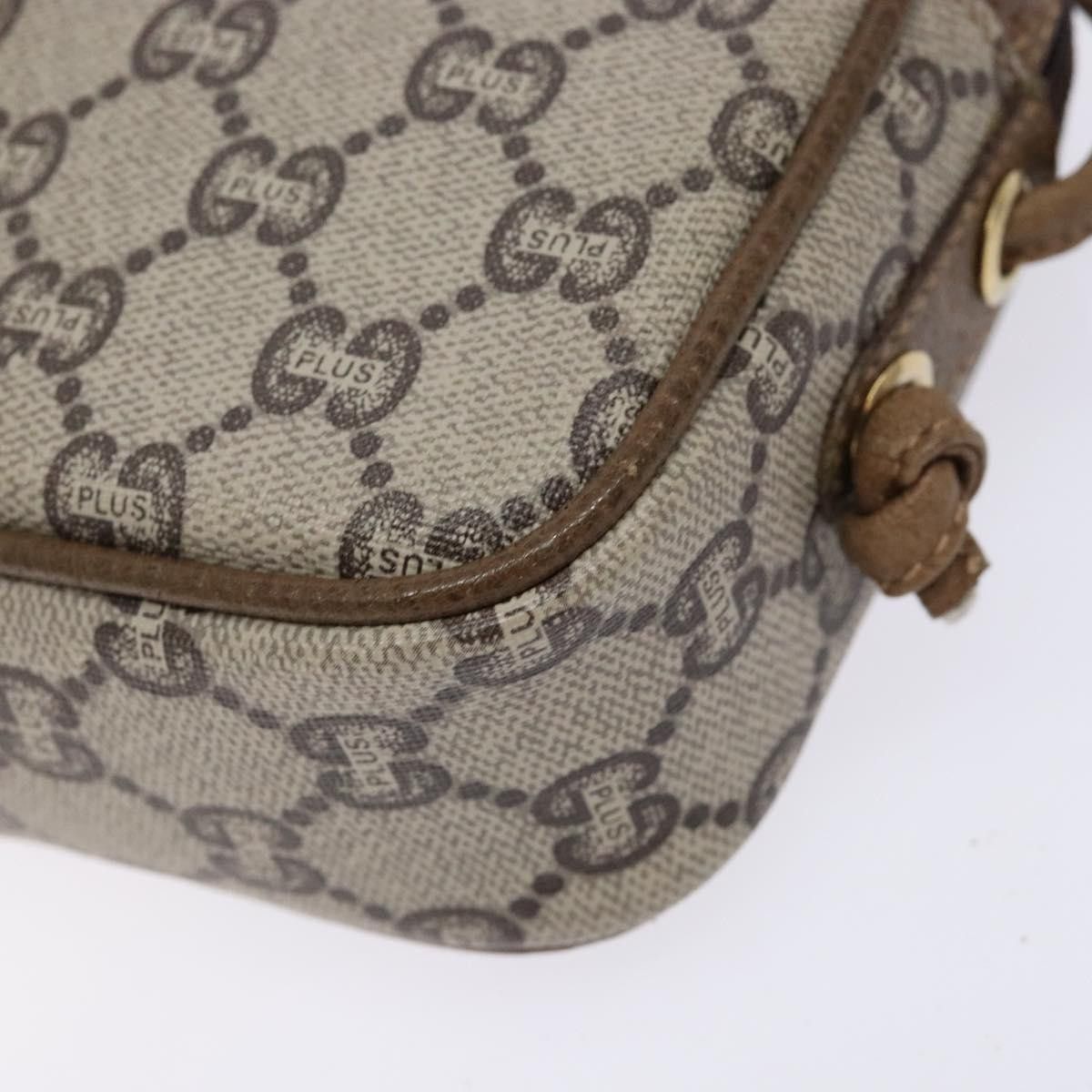 Gucci GUCCI GG Plus Supreme Shoulder Bag Pvc Beige Gold Size ONE SIZE - 10 Thumbnail
