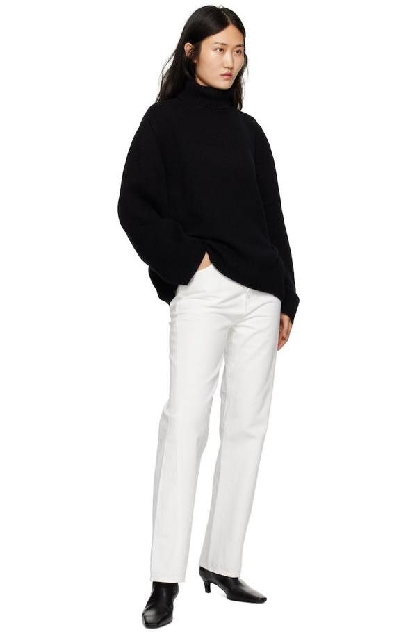 Marni o1w1db11125 High Neck Sweater in Black Size S / US 4 / IT 40 - 4 Thumbnail