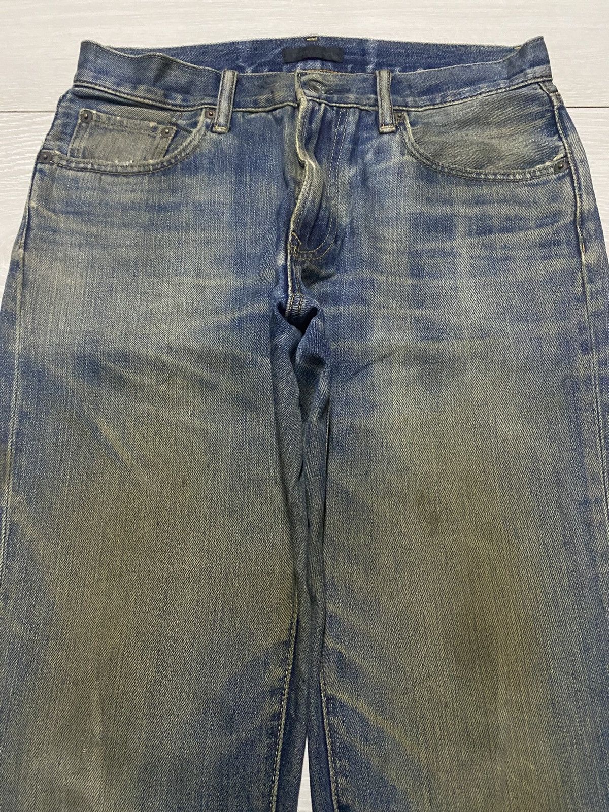 Vintage Vintage Japanese Brand Uniqlo Mud wash Loose Jeans Size US 32 / EU 48 - 3 Thumbnail