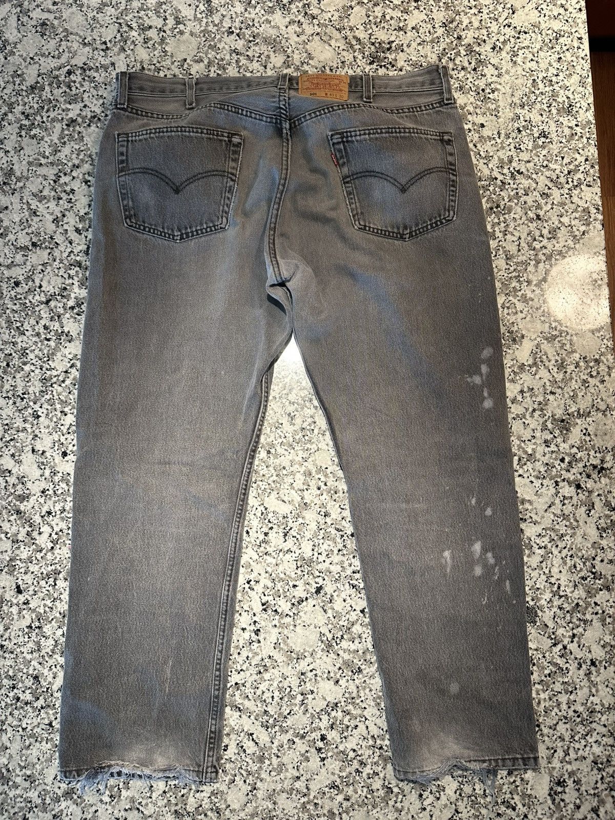 Levi's Levi’s 501 Vintage Natural Distressed Jeans Size US 38 / EU 54 - 2 Thumbnail