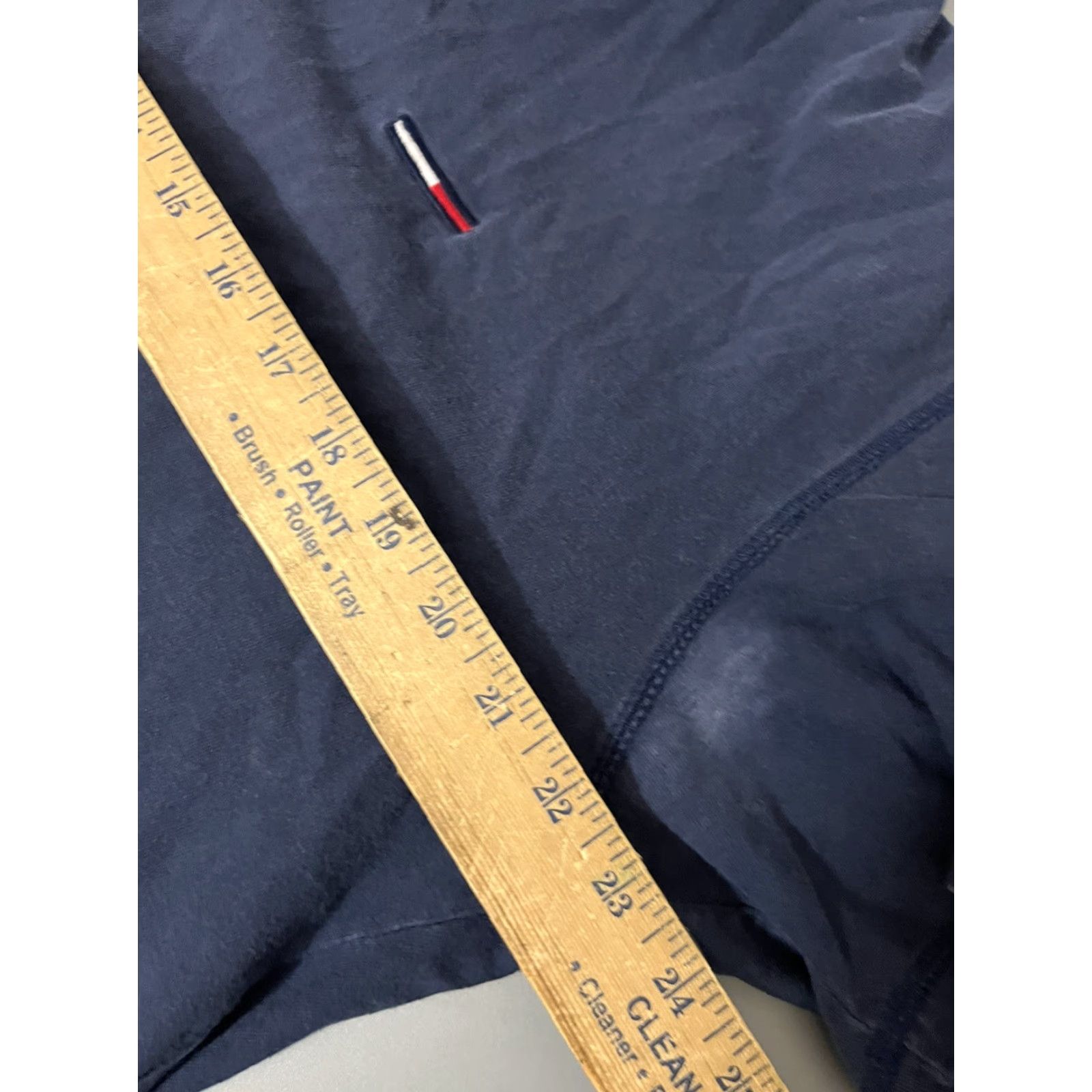 Tommy Hilfiger TOMMY HILFIGER Vintage 1990s y2k Plain Ren Blank logo T Shirt Made in USA XL Size US XL / EU 56 / 4 - 5 Thumbnail