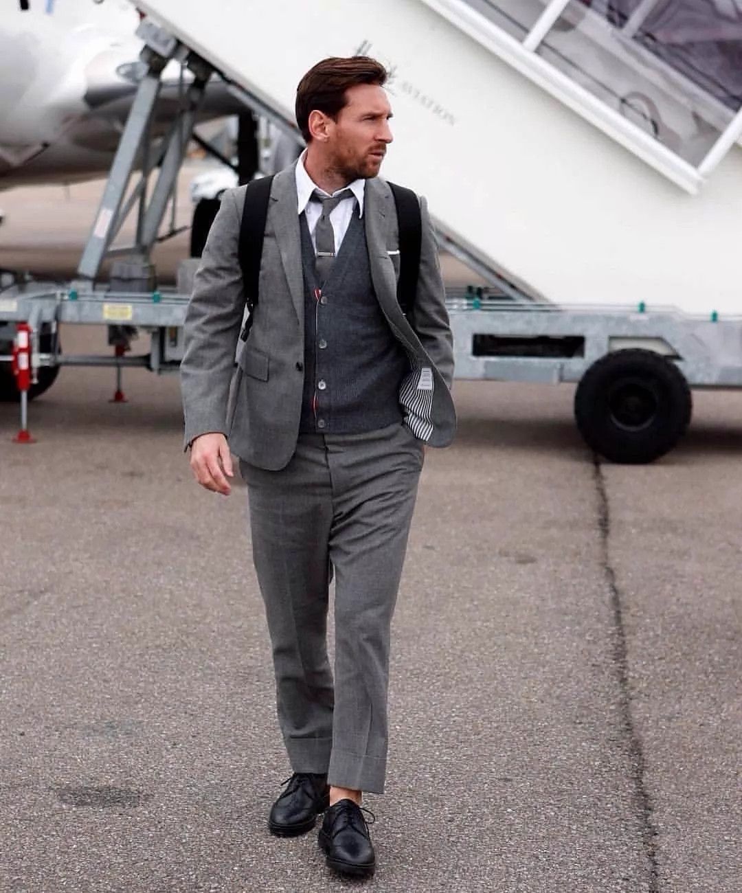 Thom Browne Thom Browne Classic Mid Gray Slim Fit Suit Size US M / EU 48-50 / 2 - 8 Thumbnail