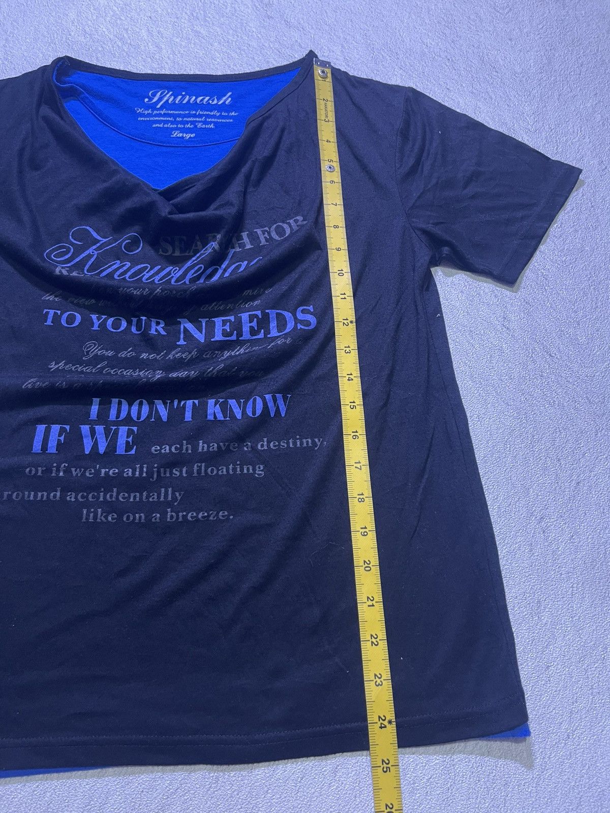 Japanese Brand Y2K SPINASH short sleeve tshirt women's Size M / US 6-8 / IT 42-44 - 8 Thumbnail