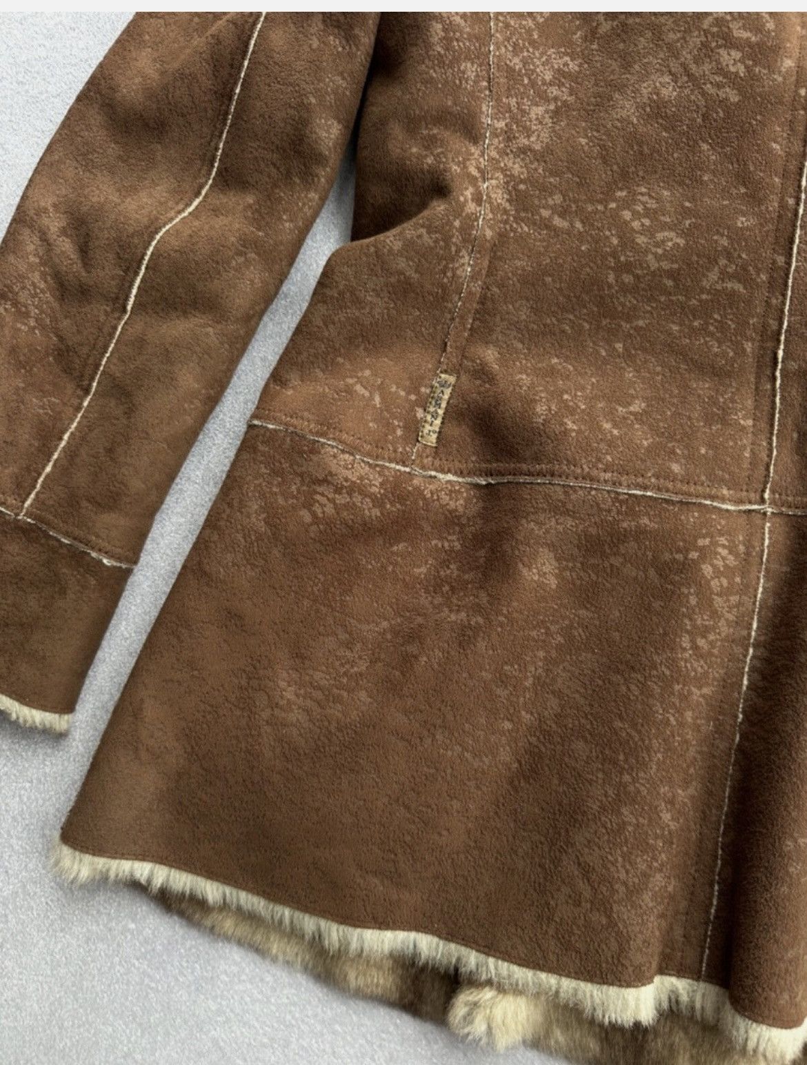 Other Vintage Armani Jeans Sheepskin Fur Woman Jacket Sz M Size M / US 6-8 / IT 42-44 - 6 Thumbnail