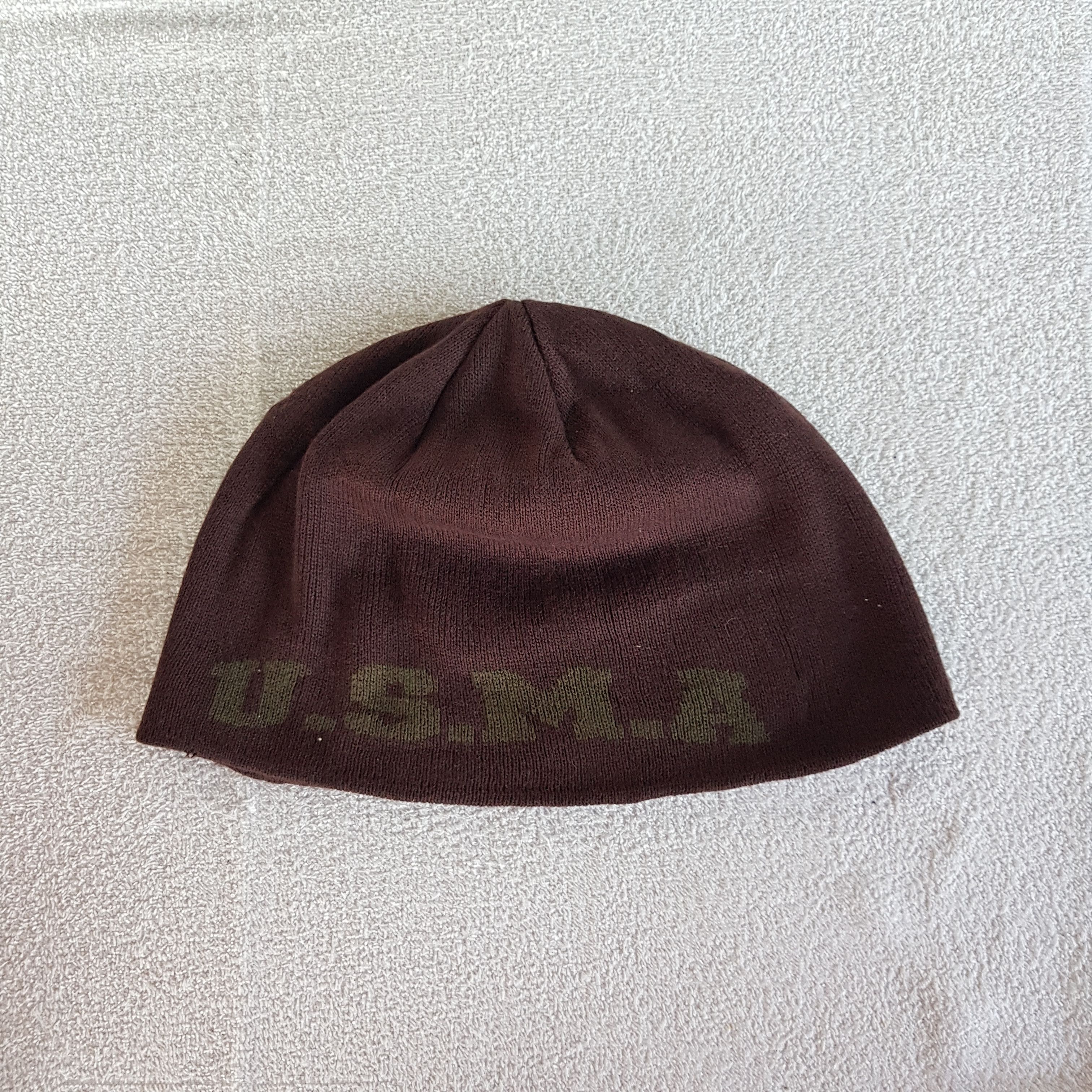 Vintage Military Beanie Snow Caps AF Base Squadron Insignia Hats Size ONE SIZE - 6 Thumbnail