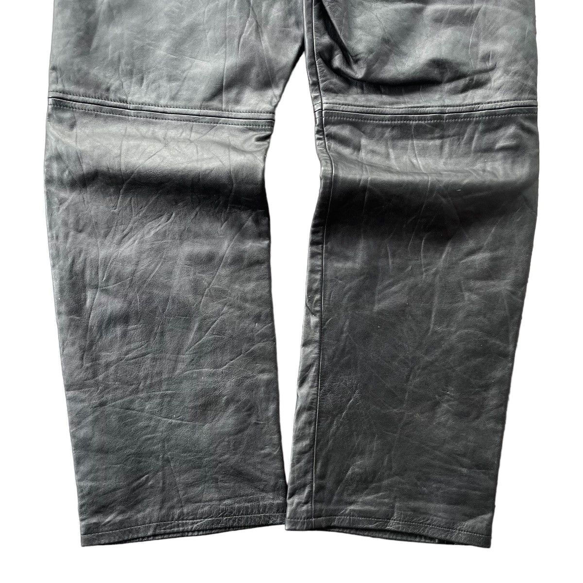 PPFM Vintage PPFM Leather Biker Pants Size US 29 - 9 Thumbnail