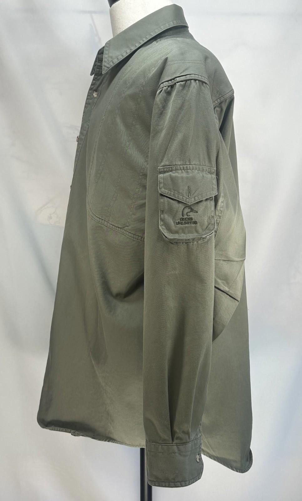Woolrich Woolen Mills John Rich Bros Woolrich VTG Ducks Unlimited Shirt Green L Size US L / EU 52-54 / 3 - 2 Thumbnail