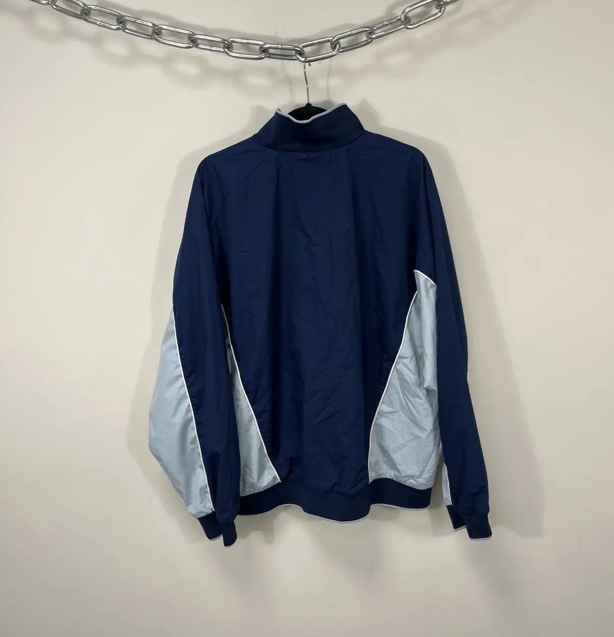 Nike × Vintage Vintage Nike Y2K Hype Logo Retro Full Zip Track Jacket Size US XL / EU 56 / 4 - 15 Thumbnail