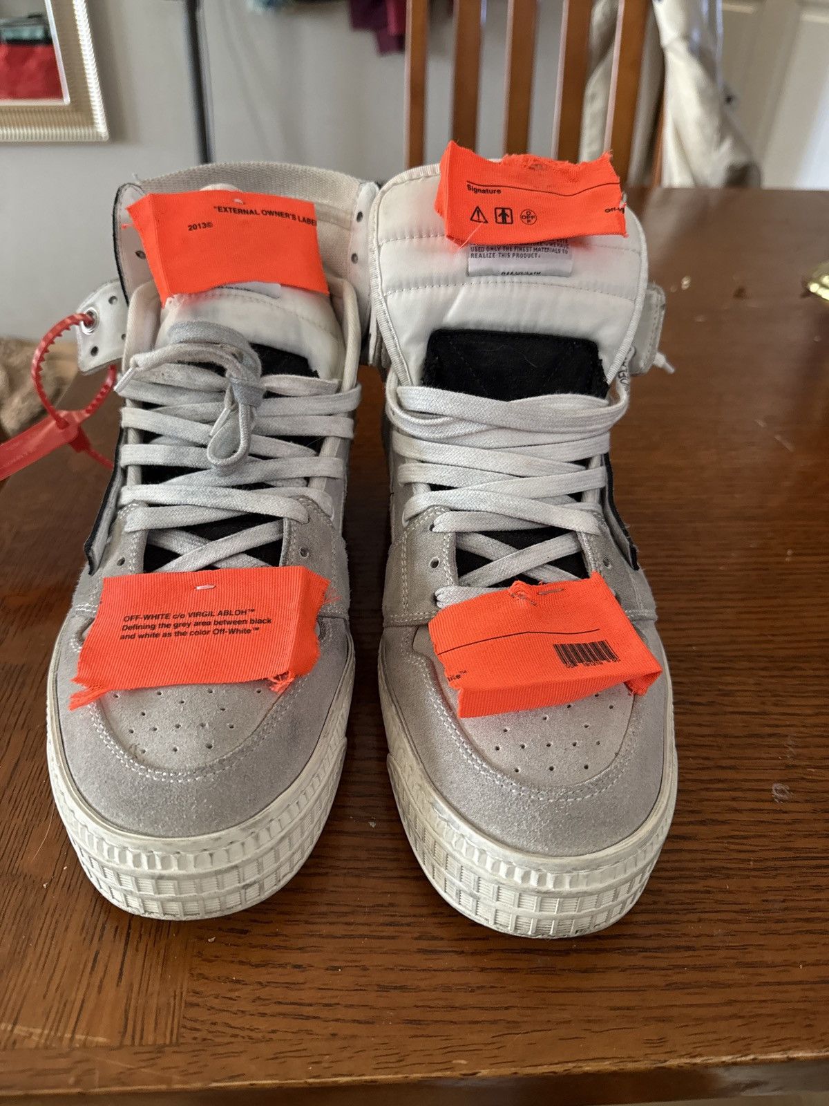 Off-White OFF WHITE Off-Court 3.0 Glitter High Top Sneaker Size US 9 / EU 42 - 3 Thumbnail