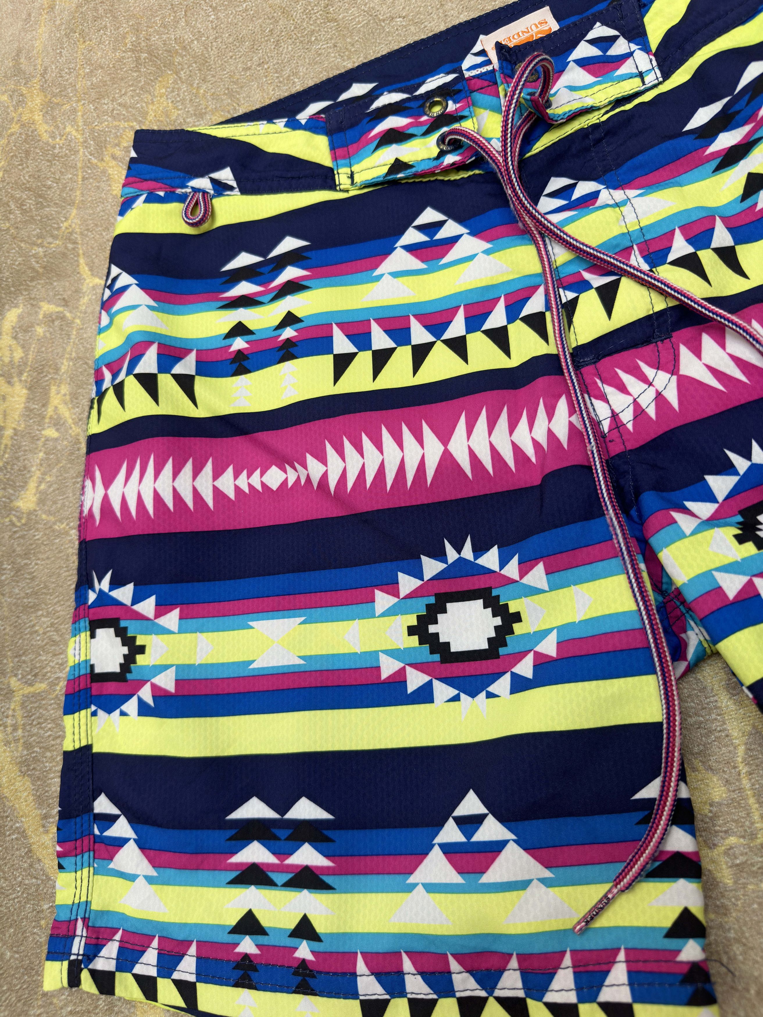 Sundek Roman Style Sundek 29 Beach Shorts Trunks Bath Suit size 29 Size US 29 - 16 Thumbnail