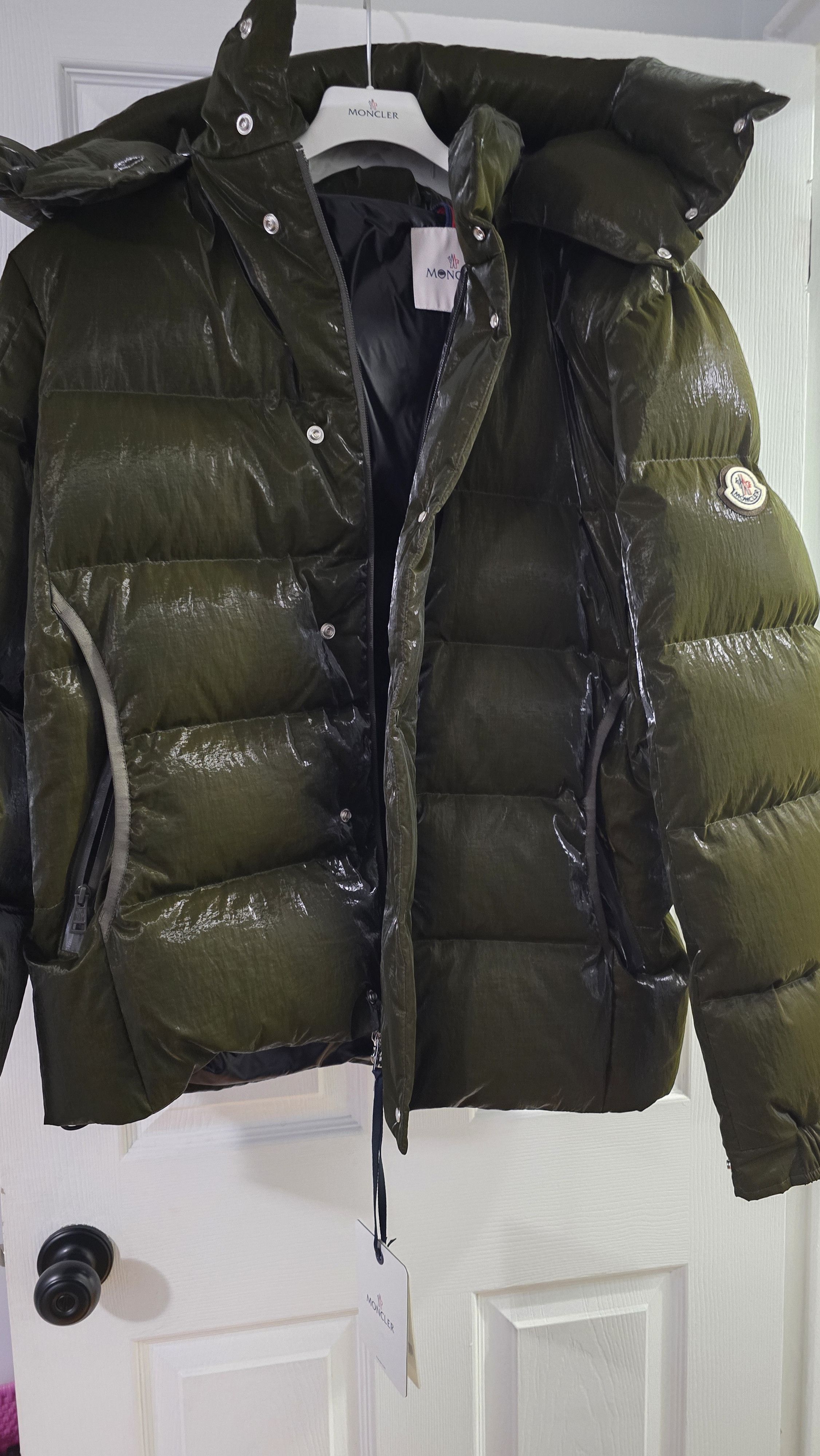 Moncler Moncler Verdon Jacket exclusive green color sz 3 Size US L / EU 52-54 / 3 - 9 Thumbnail