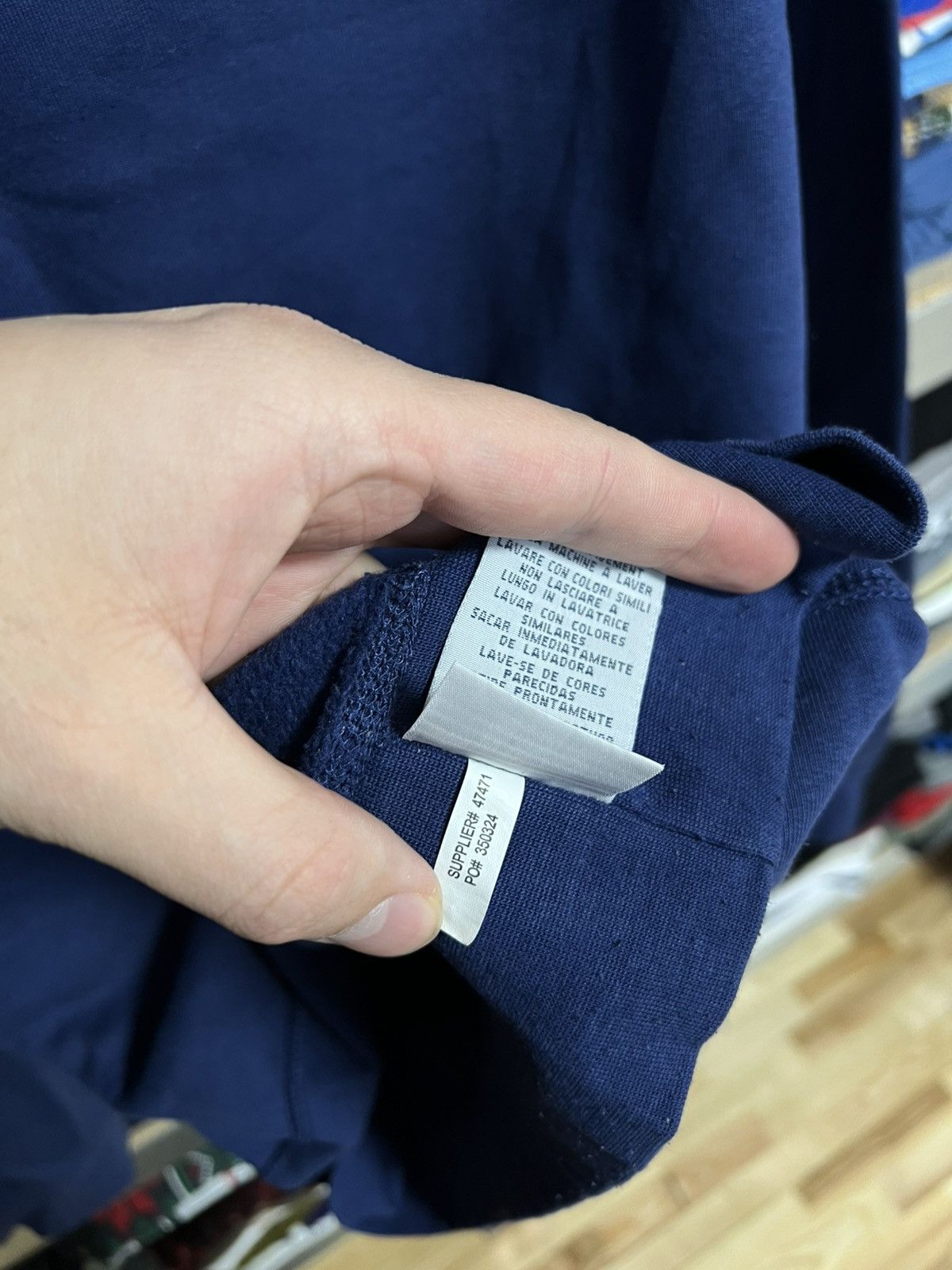 Polo Ralph Lauren Vintage Polo Ralph Lauren Small Logo Sweatshirt Y2K Size L Size US L / EU 52-54 / 3 - 5 Thumbnail