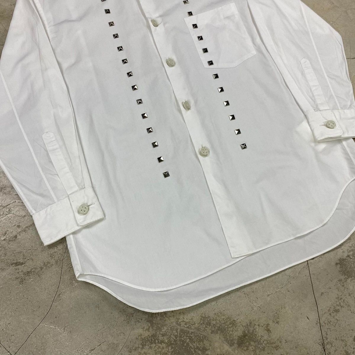 Comme des Garcons Homme Plus SS2013 Studded Dress Shirt Size US S / EU 44-46 / 1 - 3 Thumbnail