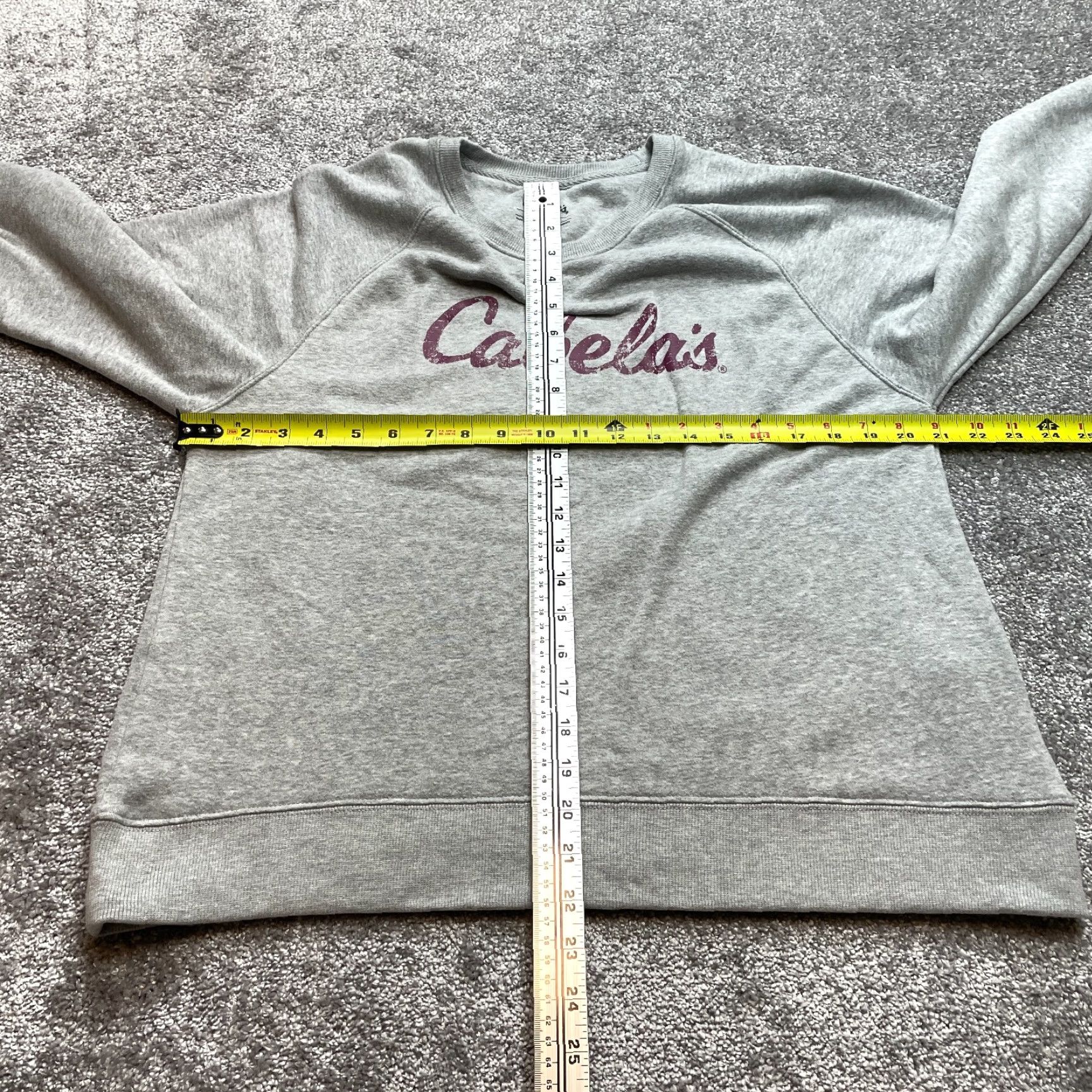 Vintage Cabela's Sweatshirt Womens Large Light Gray Pullover Soft Crew Sweater Adult Size L / US 10 / IT 46 - 5 Thumbnail