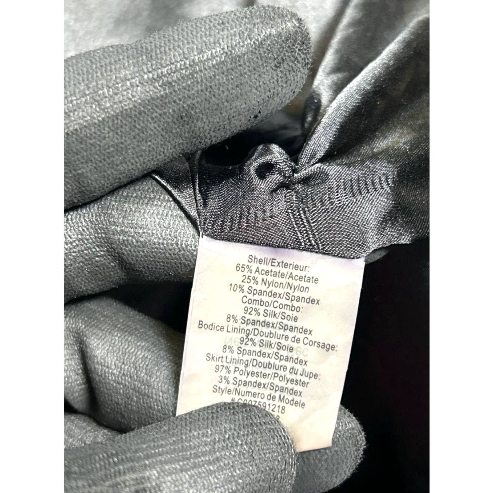 Alice + Olivia Alice + Olivia Dress Womens 3XS Black Blouson A-Line Sleeveless Short Party Cocktail Dress Blouson Size XXS / US 00 / IT 34 - 4 Thumbnail