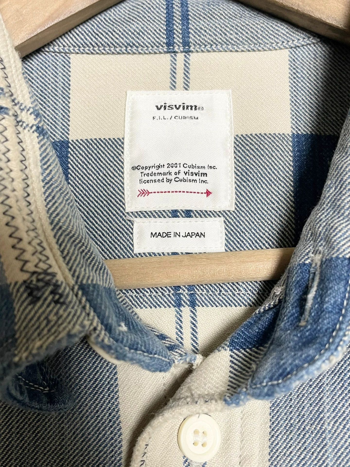 Visvim VISVIM LUMBER CHECK L/S CRASH Size 2 98 New Size US M / EU 48-50 / 2 - 4 Thumbnail