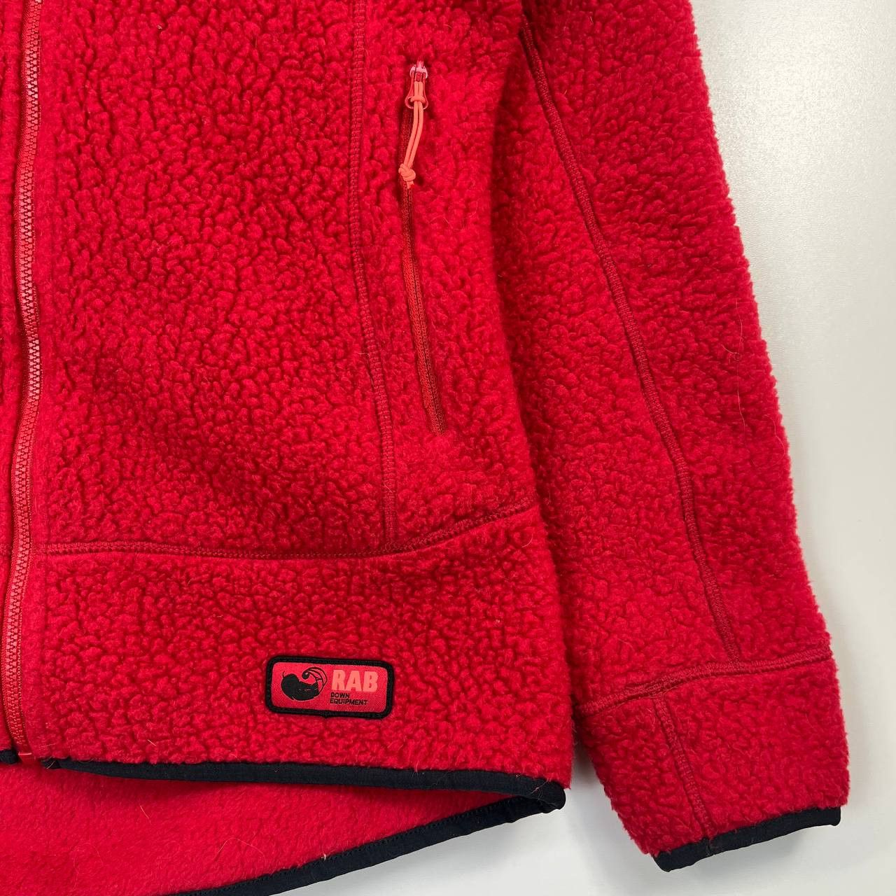 Rab Rab Womens Sherpa Fleece Jacket Red Full Zip Outdoor Uk 8 Size S / US 4 / IT 40 - 7 Thumbnail