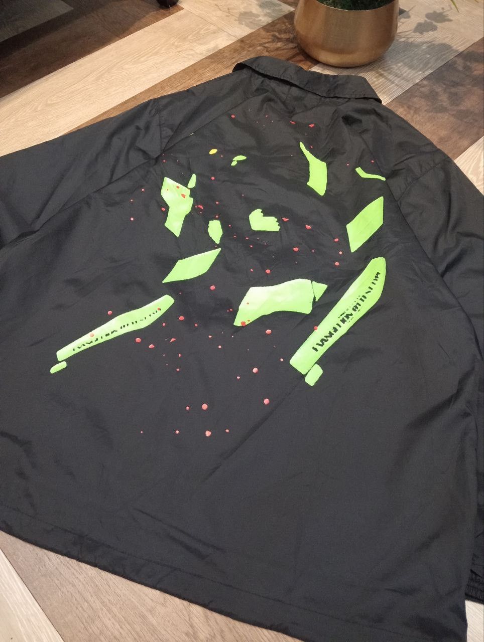 Anime EVANGELION RADIO EVA KHARA SPECIAL GOV'T AGENCY JACKET Size US XL / EU 56 / 4 - 10 Thumbnail