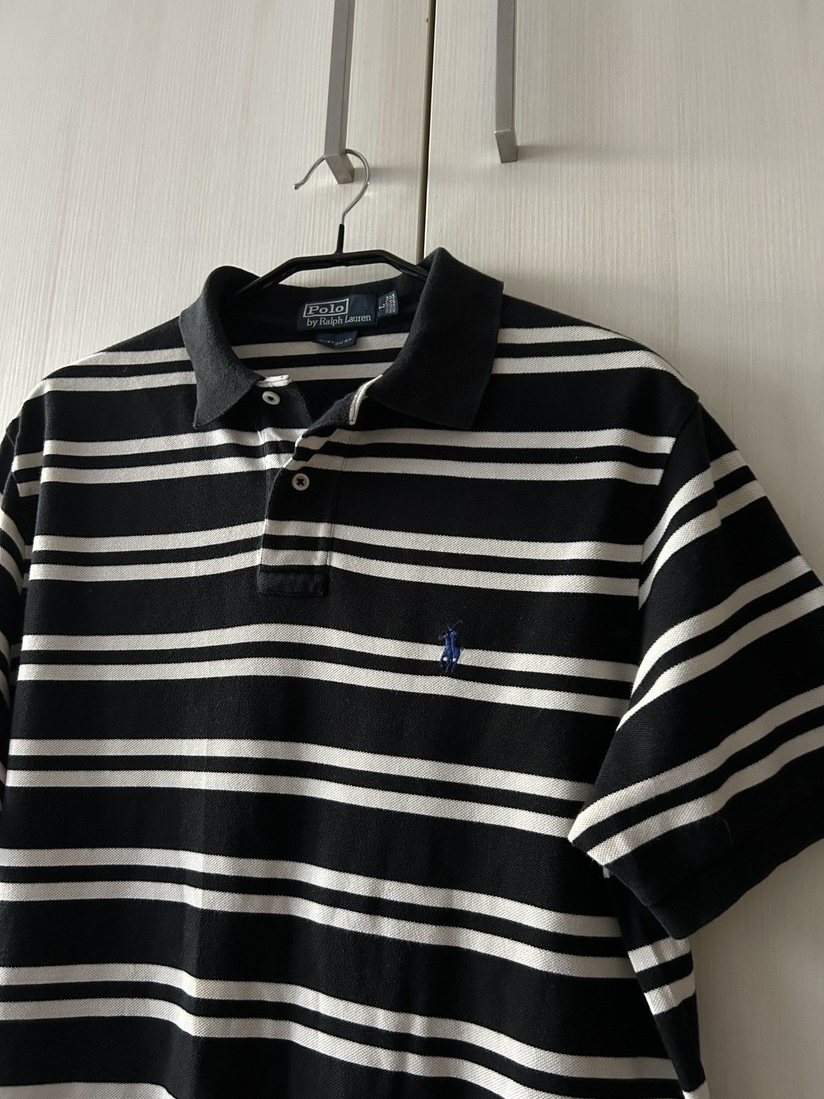 Polo Ralph Lauren × Rugby Ralph Lauren × Vintage Vintage Polo Ralph Lauren striped polos mens rugby Size US L / EU 52-54 / 3 - 2 Thumbnail