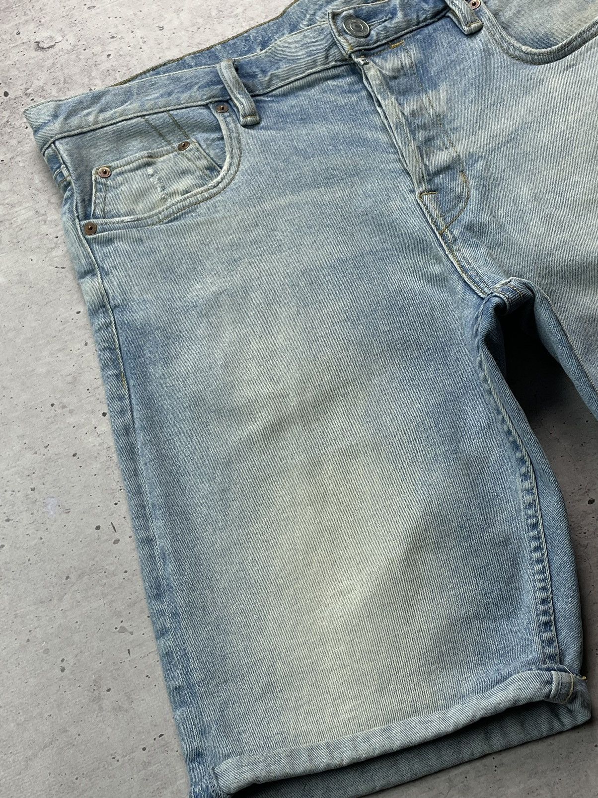 Allsaints Allsaints Switch Denim Shorts W32 Size US 32 / EU 48 - 3 Thumbnail