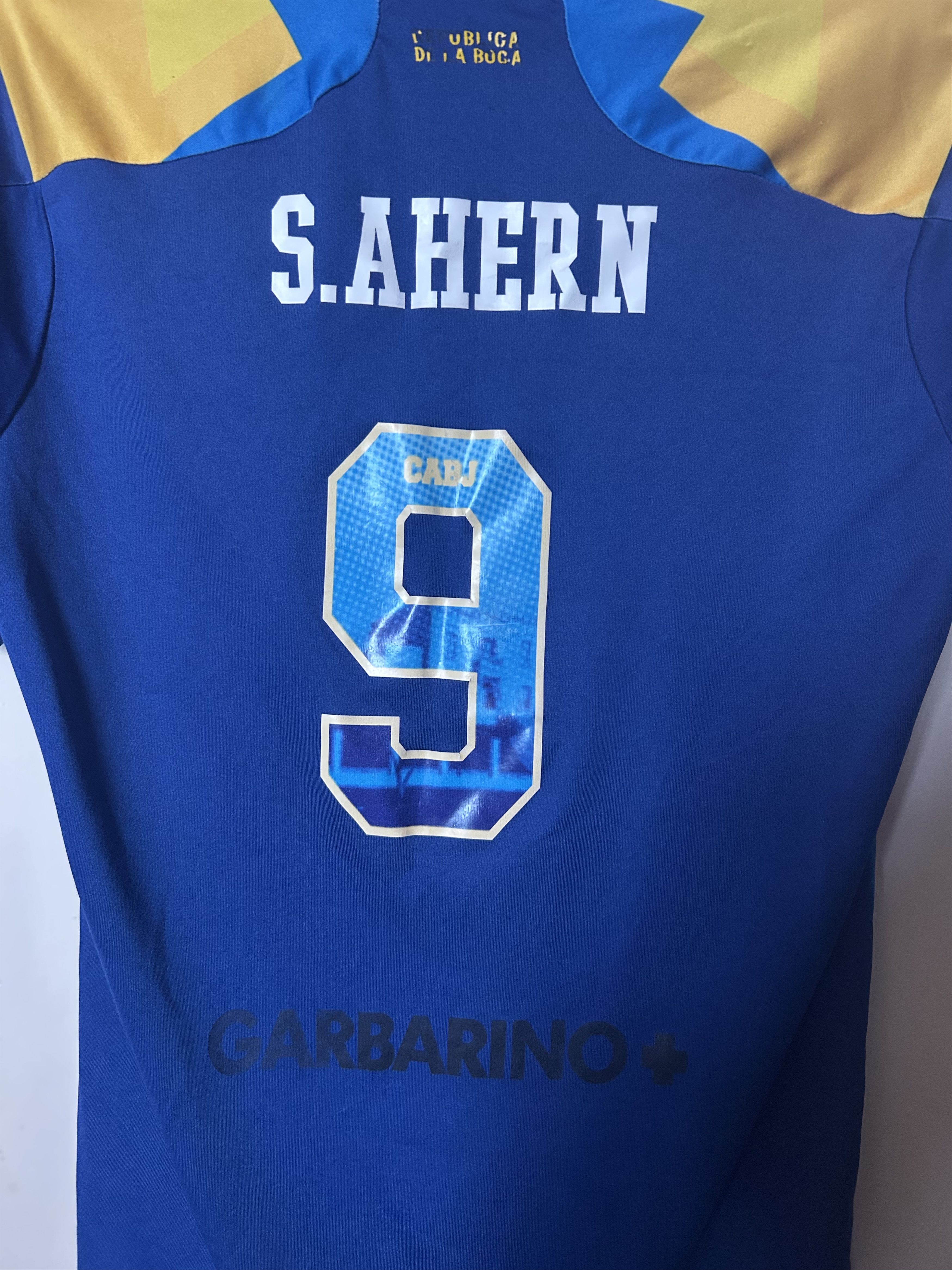 Adidas BOCA JUNIORS #9 Ahern - 2021- 2022 - kids - Adidas Size US XXS / EU 40 - 3 Thumbnail
