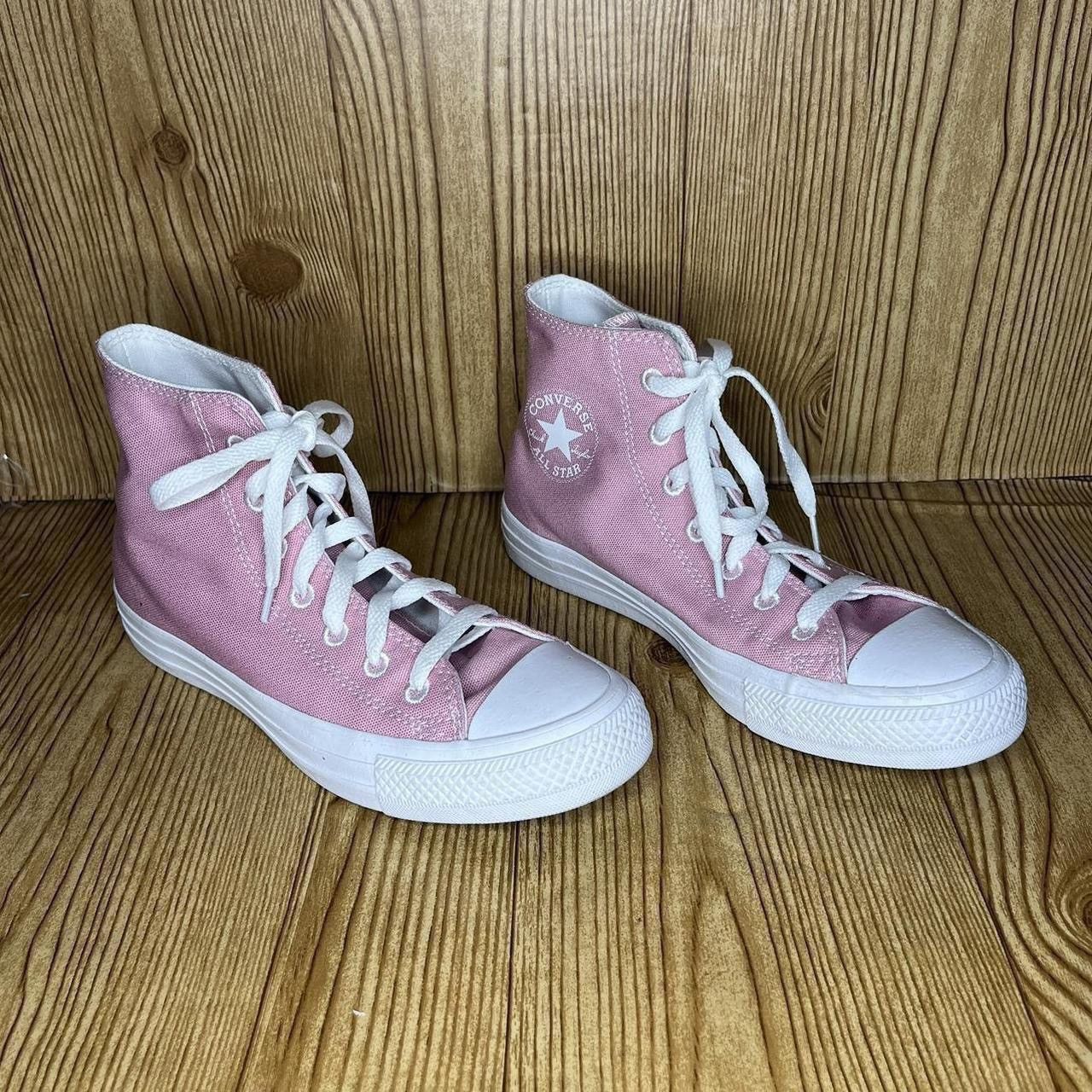 Converse Converse pink high top sneakers custom surplus Size US 7.5 / IT 37.5 - 2 Thumbnail