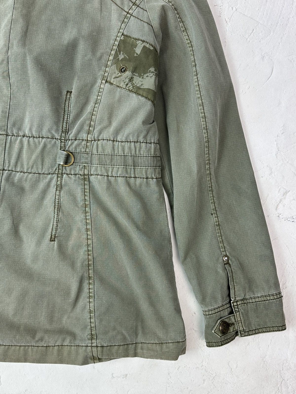 Vintage Vintage Military Khaki Long Sleeve Women’s Jacket Size XXL / US 16-18 / IT 52-54 - 12 Thumbnail