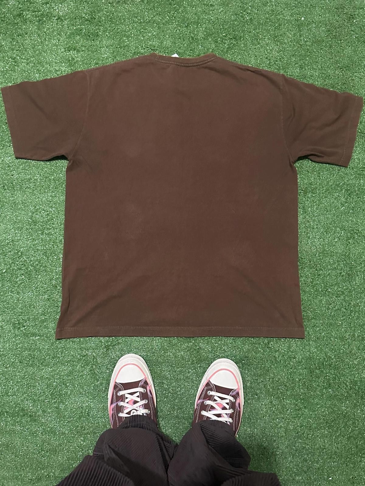 Gap Vintage GAP Central County Lacrosse League Brown T-Shirt Size ONE SIZE - 2 Thumbnail